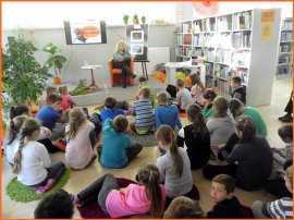 Jesienne spotkanie z poetką  Jolantą Szal-Mach (Cała Polska czyta Dzieciom)